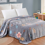 Клео Плед Бамбук микрофибра CL HOME 150*200 150/246-pbe/CL в кольце ПВХ