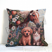 НГ Гобелен Плюс наволочка 38*38 В саду