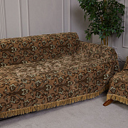 Картекс Покрывало ПШЛ 180*220 Бежевый ДАМАСК