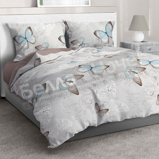 Детальная картинка товара «реноме простыня бязь премиум 2,0сп 50218-1 лаверна»