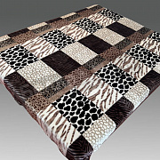 Смун Плед синтетический 160*220 стр. 2126 Шкуры смешанные