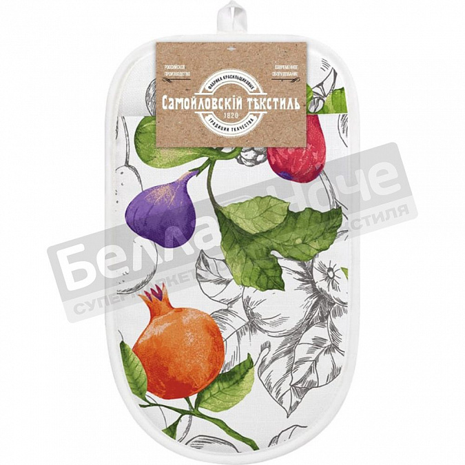 Детальная картинка товара «ст варежка- прихватка двунитка 17*25 8964/1 этюды»