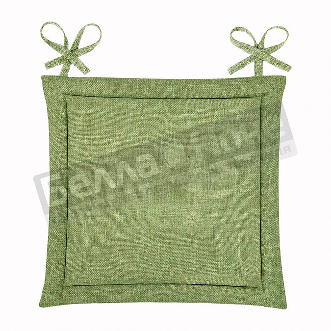 Детальная картинка товара «вн подушка д/ст рогожка 40*40 оливка»