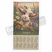 НГ Гобелен Плюс Календарь гобелен 38*73 Долли 2027г