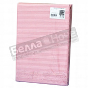 Люксония Простыня страйп- сатин 2,0сп. Розовый