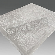 Смун Плед синтетический 160*220 стр. однот. 2107-27 Розы Серый