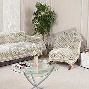 Картекс К-т покрывал ШБ 180*220;2-90*180 Перламутровый РОМБ