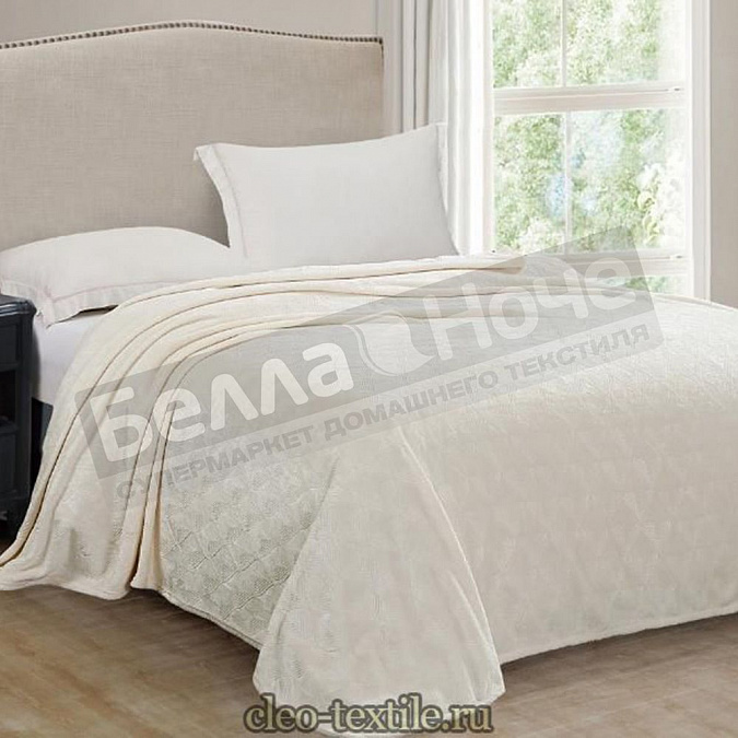 Детальная картинка товара «клео плед велсофт 150*200 magnolia 150/004-mag»