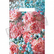 Пакет ПЭ с вырубной неусиленной ручкой 20*30 Артпласт Джульетта