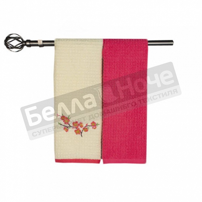 Детальная картинка товара «гс 2 пр. к-т полот. кух. 14-242 цветник ассорти»