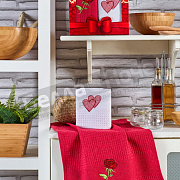 Метеор 2 пр. кухон. ваф в кор. 2-40*60 СЕРДЦА